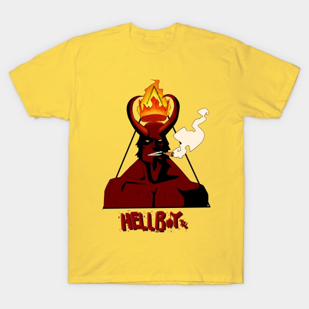 Hellboy T-Shirt by Korenev74